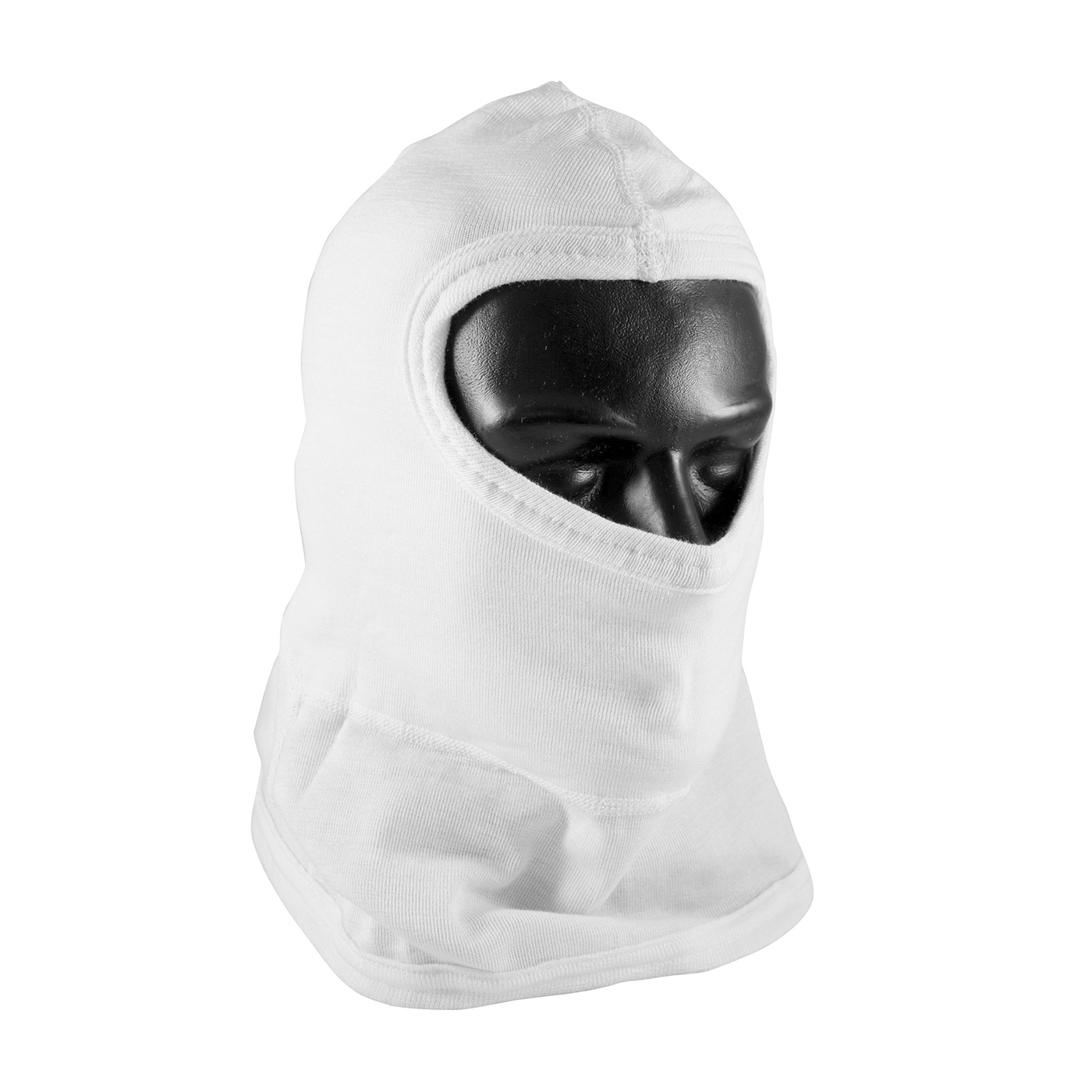 202-112 PIP® Double-Layer White Nomex® Balaclava with bib - Full Face