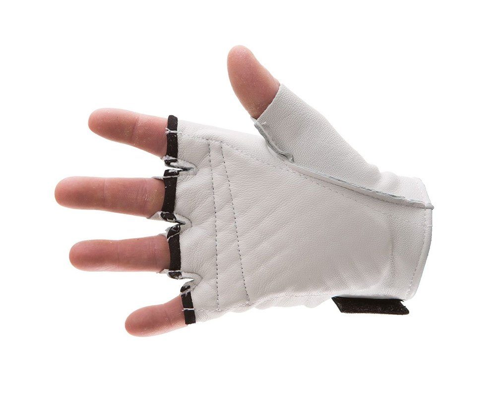 #460-30 Impacto® Pearl Leather - Construction half finger, all heavy pearl leather