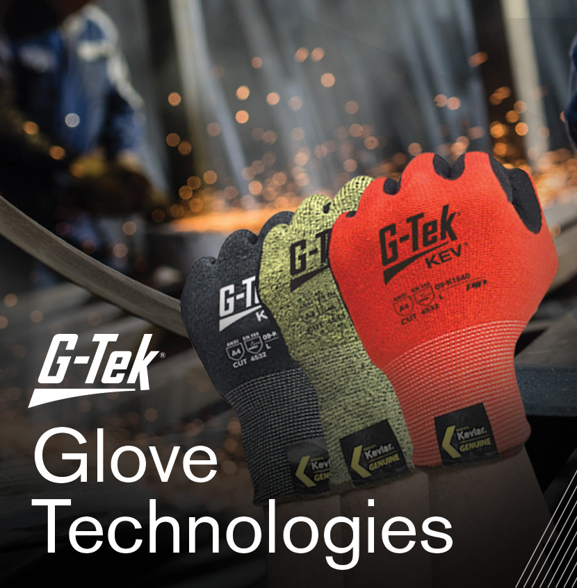 The G-Tek® brand of industrial work gloves fro PIP
