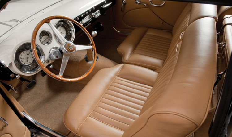 Image of a Classic Automobile Interior