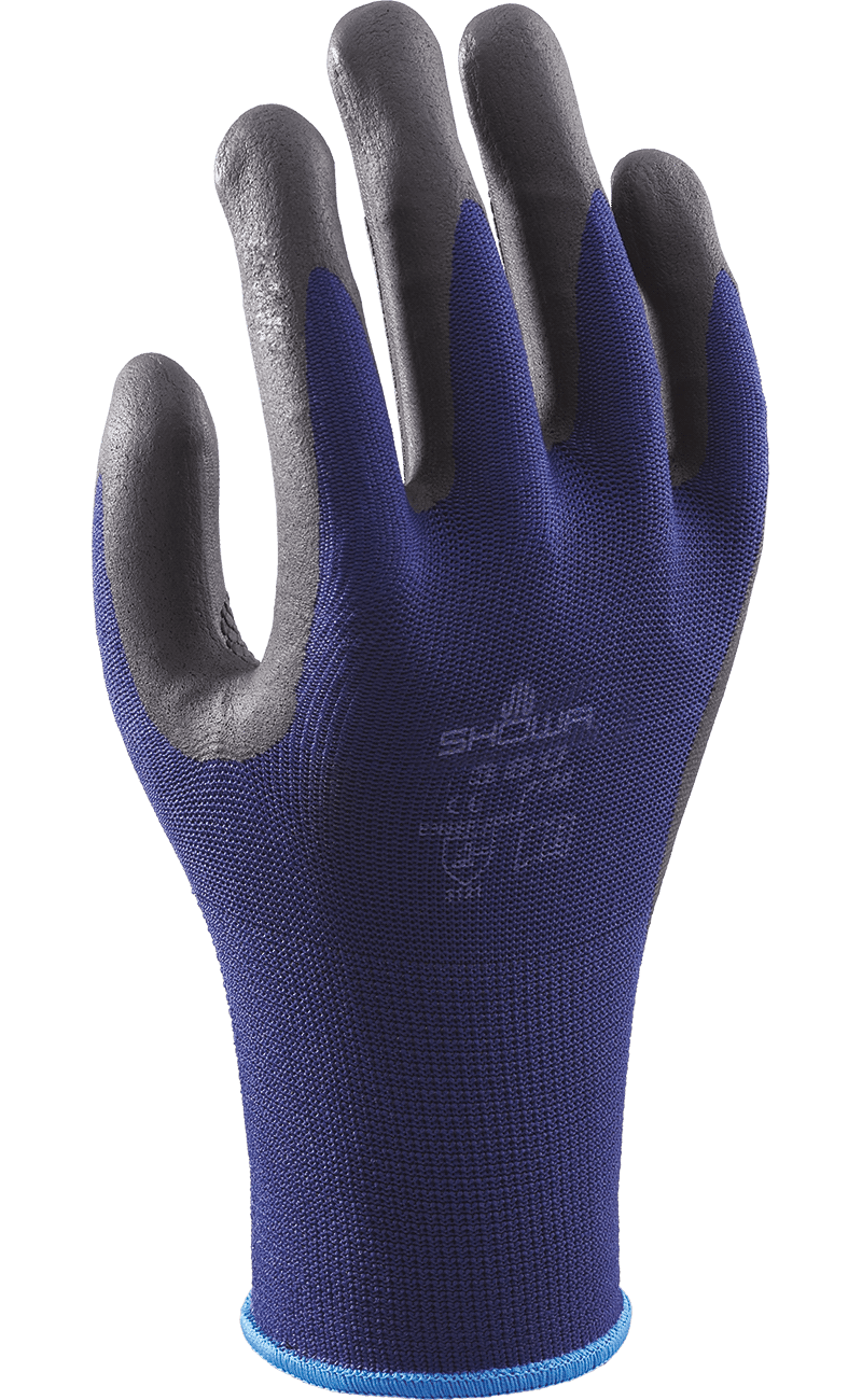 Showa® 380 foam nitrile coated 13-gauge seamless knit gloves