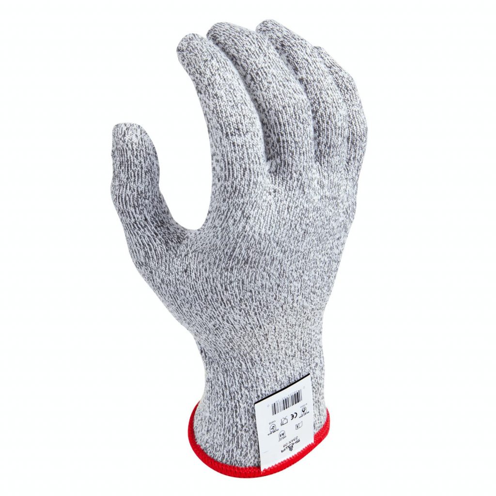 Showa® 234X uncoated 15-gauge HPPE seamless knit cut level A4 gloves