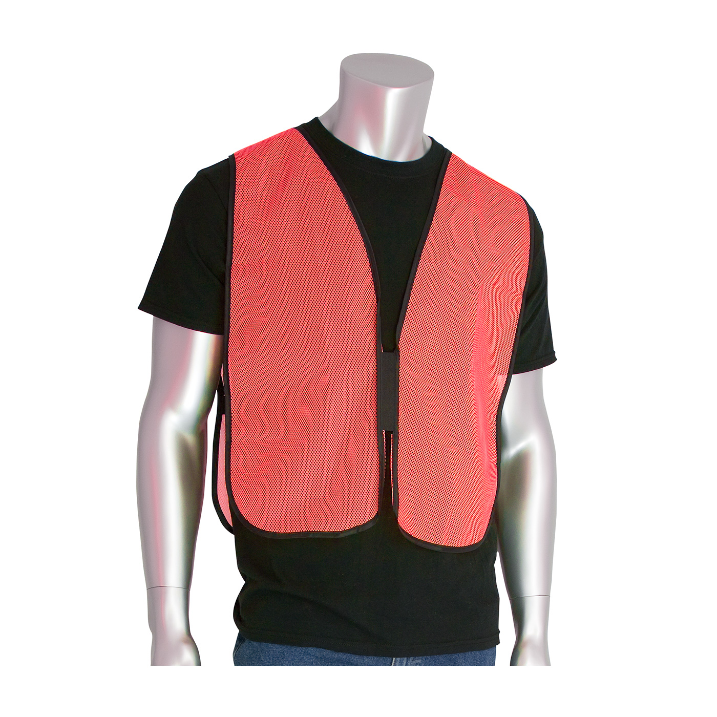 #300-0800 PIP® Non-ANSI Hi-Viz Orange Safety Vests