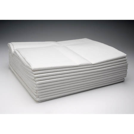 #980940 Tidi® Everyday™ Disposable Flat Tissue Bed Sheets - 60` x 96`