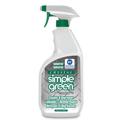 19024 Simple Green Crystal Industrial Cleaner/Degreaser, 24-oz spray bottle