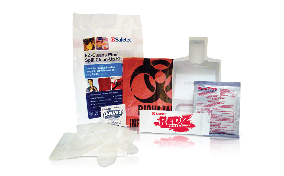 #17121 SafeTec® EZ-Cleans® Plus Body Fluid Spill Containment Kit 