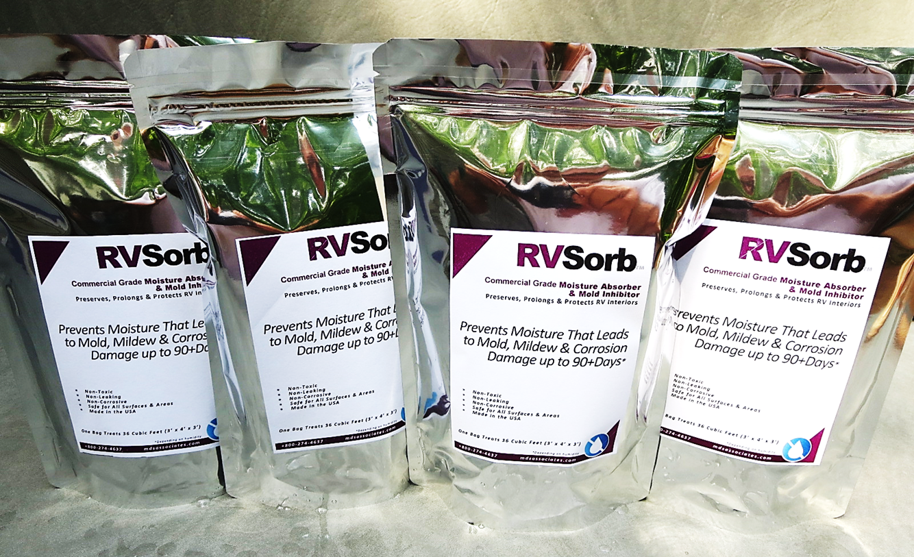 RVSorb™ Commercial-Grade Moisture Absorber & Mold Rust  Inhibitor Packs