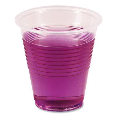 BWKTRANSCUP3CT Boardwalk® Translucent Polypropylene Clear Drinking Cups (3oz) 