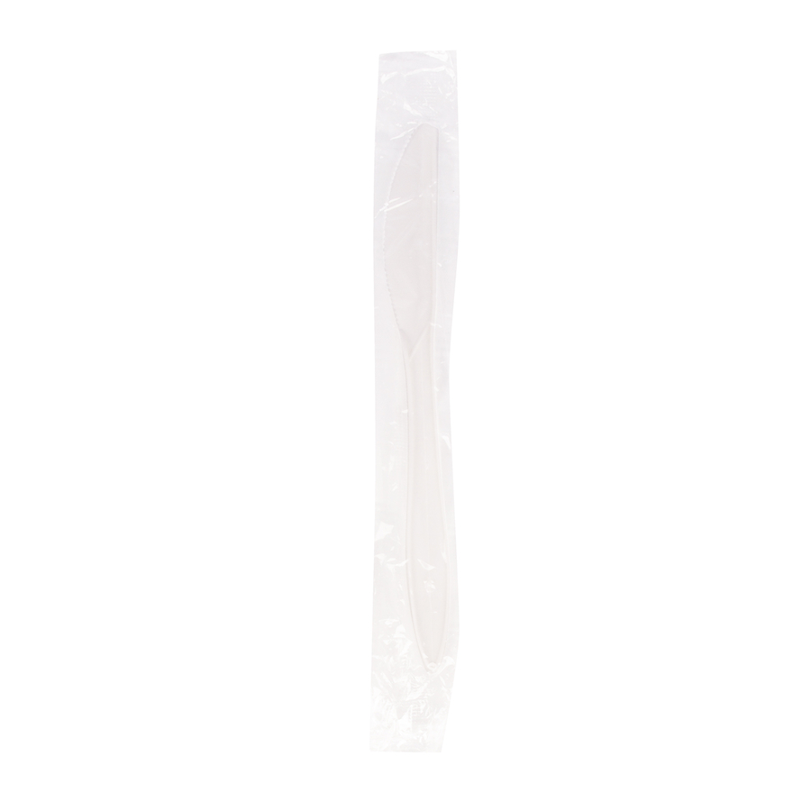 Prime Source® Medium-Weight Wrapped White Polypropylene Knife