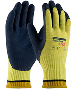 #09-K1444 PIP® Powergrab™ KEV4™Latex Coated Seamless Knit Kevlar® Gloves with Microfinish 