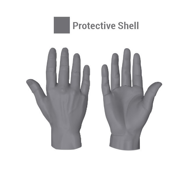HexArmor® Helix® Blademaster® 2070 HPPE Coated Grip Gloves
