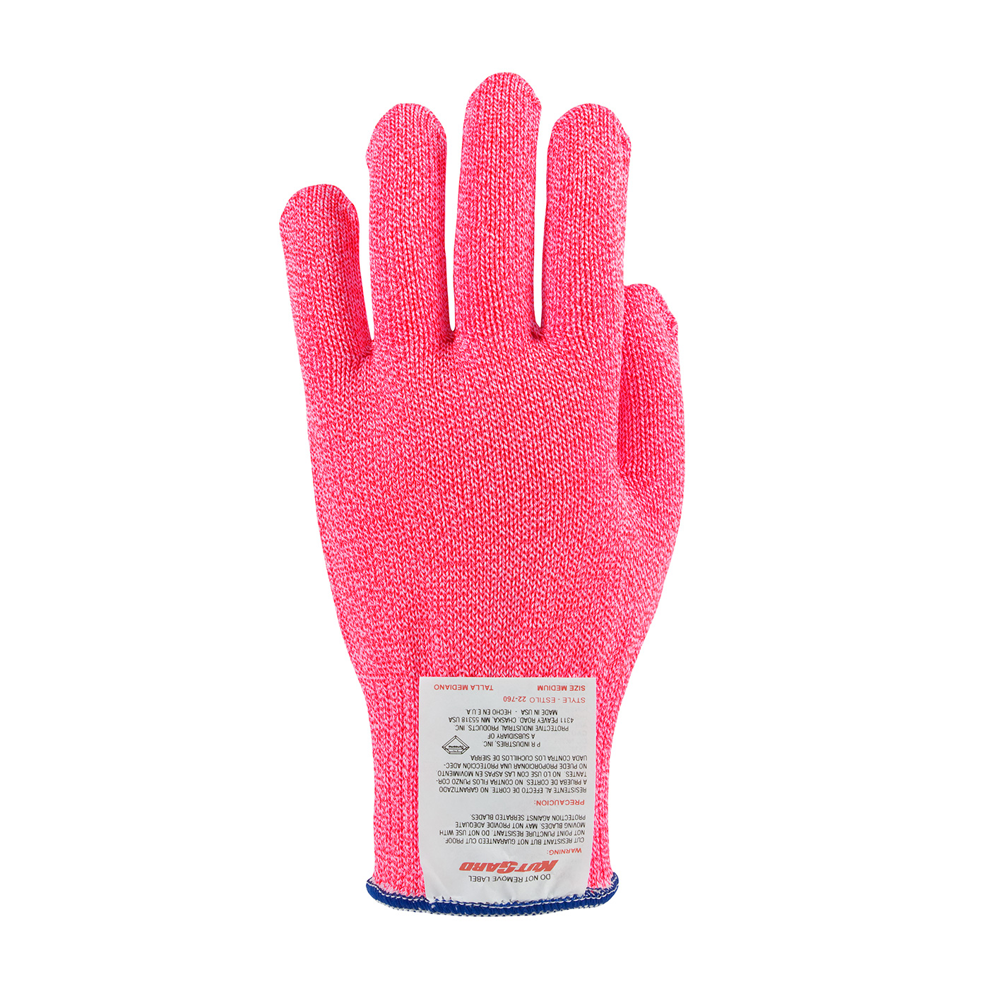 #22-750NP PIP® Neon Pink Kut-Gard® Dyneema® Antimicrobial Glove - Light Weight