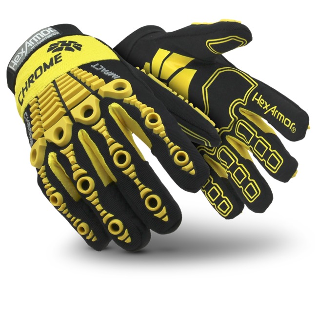 HexArmor® Chrome™ Cut A8 Anti-Impact 360 SuperFabric® 4025 Cut-Resistant Gloves