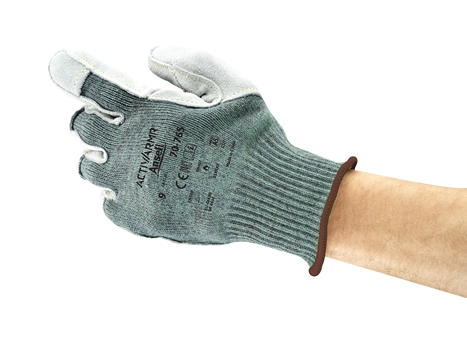 70-765 Ansell® ActivArmr® 70-765 Leather Reinforced  Cut and Heat Resistant Work Gloves