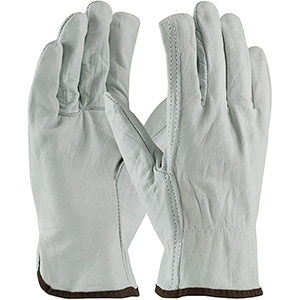 68-103 PIP® Regular-Grade Top Grain Cowhide Leather Drivers Glove w/ Straight Thumb 