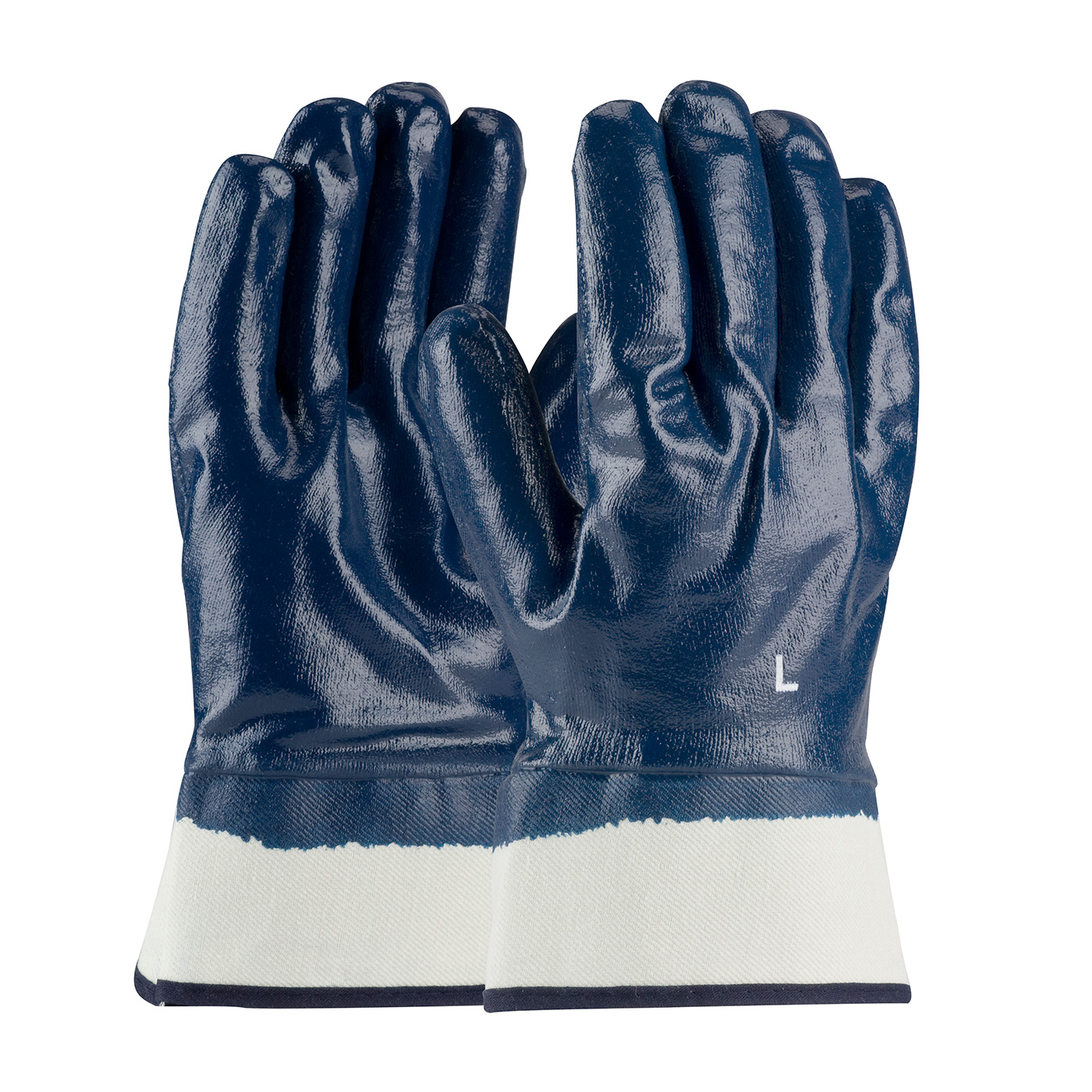 56-3154 PIP® ArmorGrip® Jersey Lined Full Nitrile Dipped Glove with Smooth Grip Texture and Safety Cuff