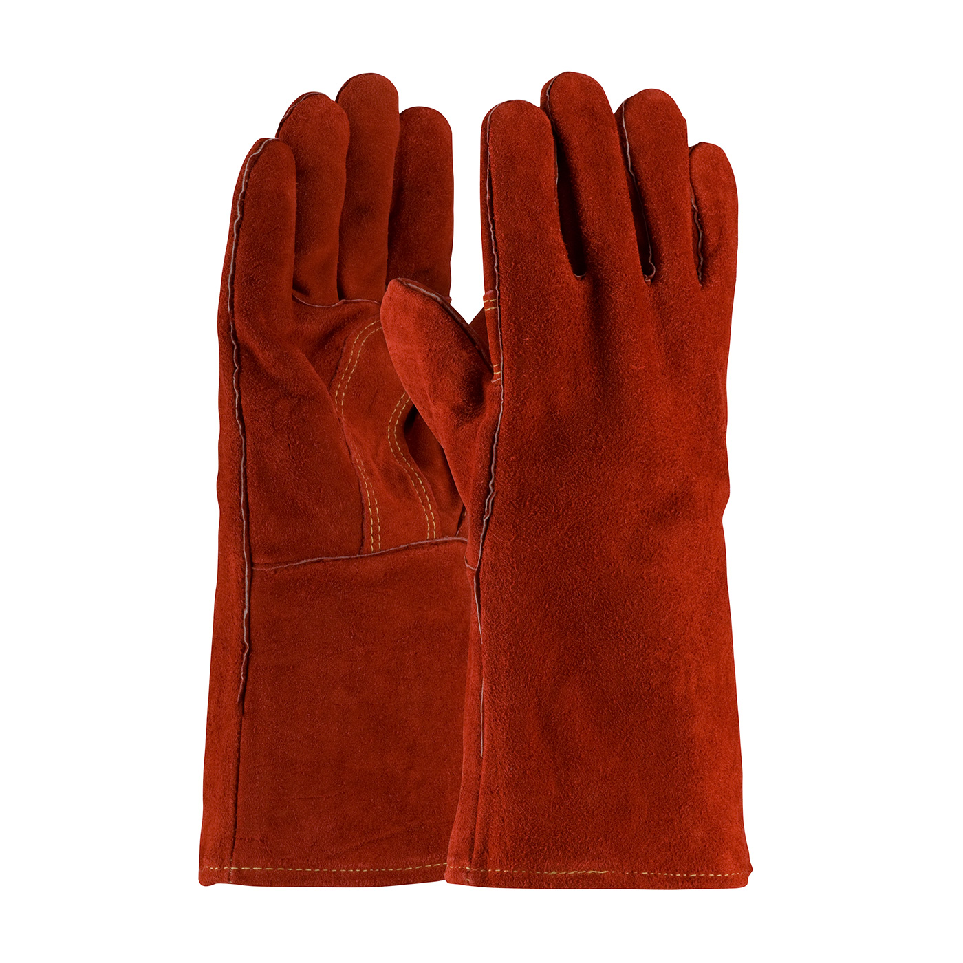 #73-7015 PIP® Red Viper™ Select Shoulder Split Cowhide Leather Welder's Glove with Cotton Liner and Kevlar® Stitching