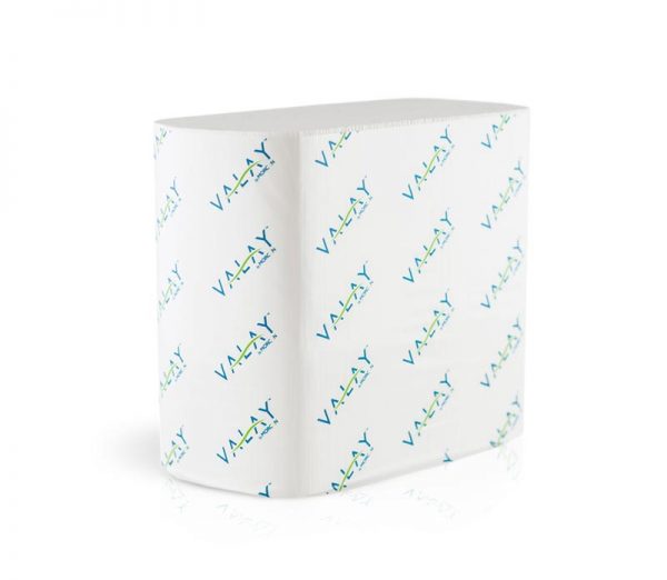 4500VN Morcon Valay 2-Ply 6.5`x8.25` White   Interfolded Paper Napkins