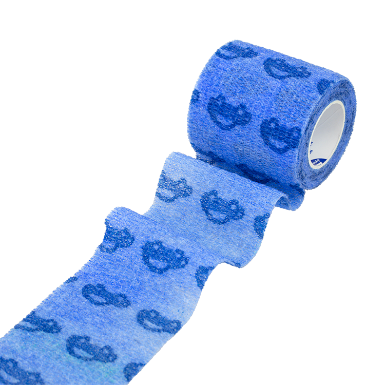 Dynarex Sensi-Wrap  Self-Adherent 4` x 5 yard Bandage Rolls, Cars (18ct)