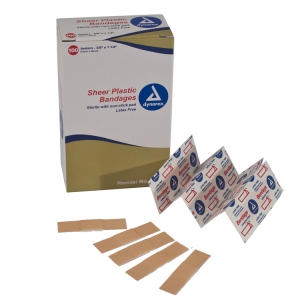 #3608 Dynarex® Junior Sheer Sterile Adhesive Bandages