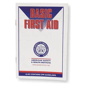 #045027 American Safety & Health Institute Basic First Aid Manual