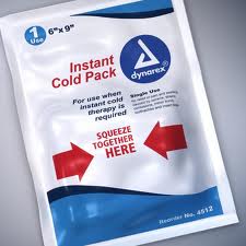 4512 Dynarex® Instant 5` x 9` Cold Packs