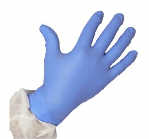 3-mil Blue Powder Free Nitrile Exam Gloves