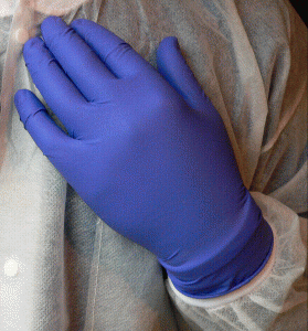 Aurelia® Amazing™ Disposable Powder-Free Nitrile  Exam Gloves, blue