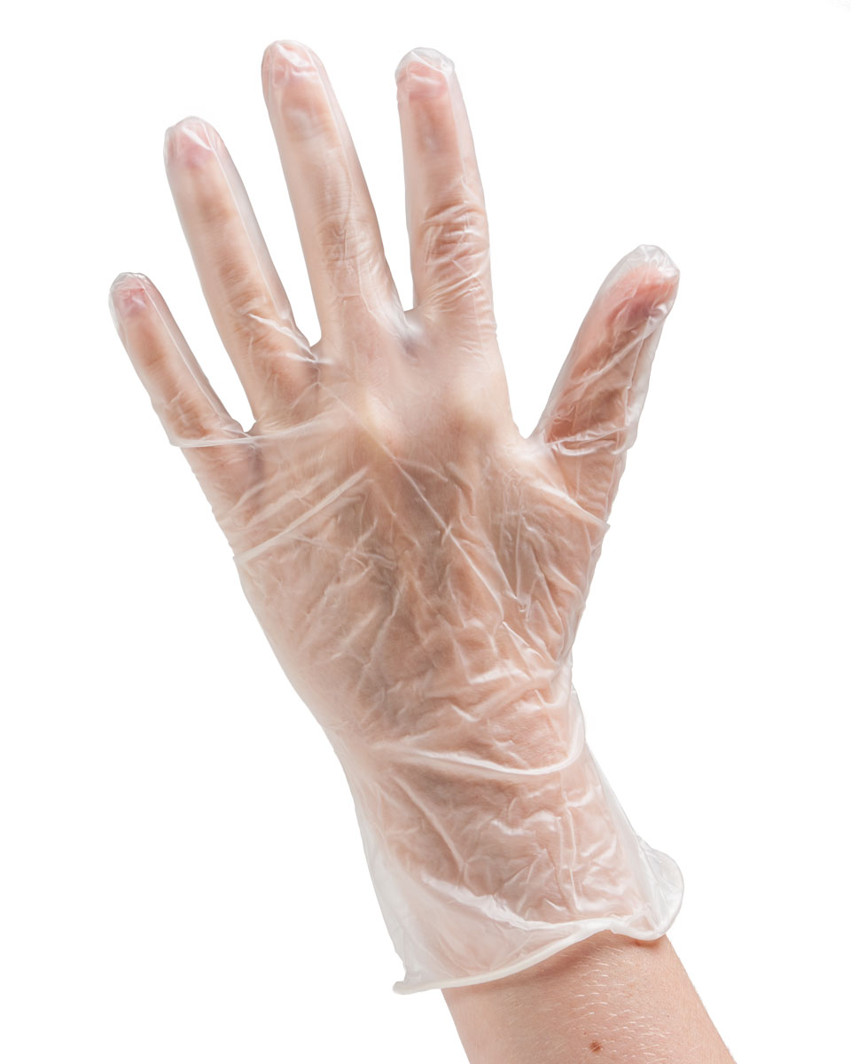 Dynarex® Safetouch™ Disposable Powder-Free Latex-Free Vinyl Examination Gloves