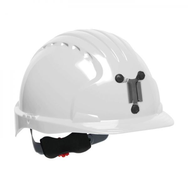 280-EV6151M PIP® JSP® Evolution® 6151 Deluxe Mining Hard Hat: WHITE