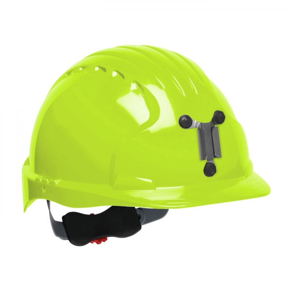 280-EV6151M PIP® JSP® Evolution® 6151 Deluxe Mining Hard Hat: BRIGHT LIME YELLOW