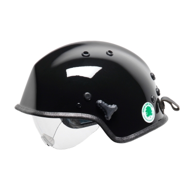 818-30XX PIP® Pacific Black WR7H™ Water Rescue Helmet with Retractable Eye Protector