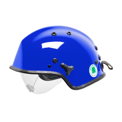 818-30XX PIP® Pacific Blue WR7H™ Water Rescue Helmet with Retractable Eye Protector