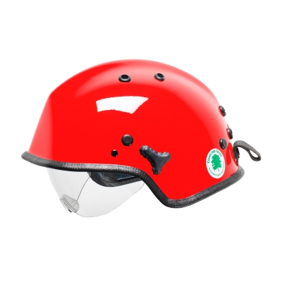818-30XX PIP® Pacific Red WR7H™ Water Rescue Helmet with Retractable Eye Protector