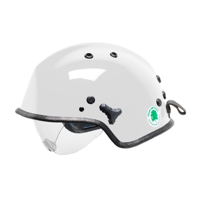 818-30XX PIP® Pacific White WR7H™ Water Rescue Helmet with Retractable Eye Protector
