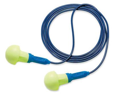 Push-Ins™ No Roll Down Corded Earplugs, 3181003 3M™ E-A-R-® Push-Ins™ Disposable Corded Earplugs 