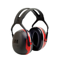 3M™ Peltor™ Red And Black Model X3A Over-The-Head Hearing Conservation Earmuffs