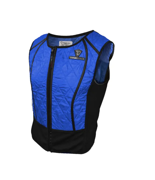 4531 Occunomix Techniche Hybrid Evaporative Cooling Vests (includes carry bag) Royal Blue color.