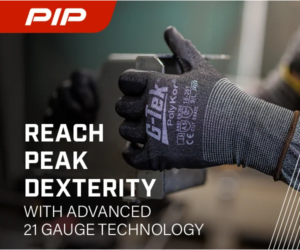 G-Tek® PolyKor® 21-Gauge Nitrile Coated A5 Cut Gloves - Reach Peak Dexterity