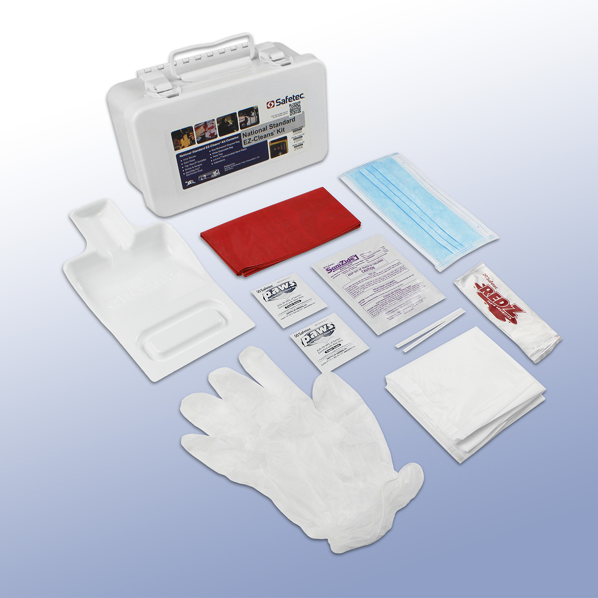 #25000 SafeTec® National Standard EZ-Cleans® Poly Bag Kit 