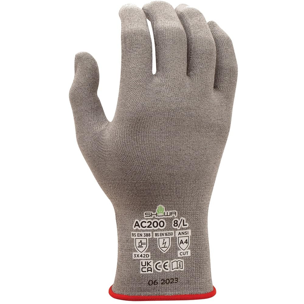 Showa® AC200 Anti-Static A4 Knitted Gloves 