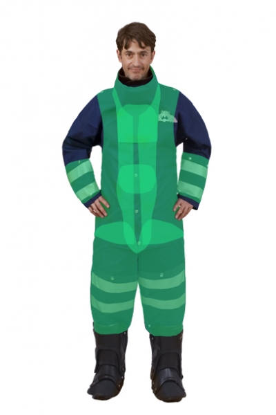 #WAC0-S000 Warwick Mills TurtleSkin® WaterArmor CoverAll Complete Suit