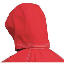 66-664 Ansell® AlphaTec® Red Polyester Detachable Hood