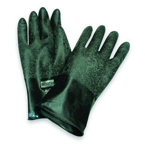 B161 North® Unsupported 16-mil Chemical-Resistant Butyl Gloves w/ Smooth Texture