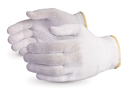 #STNCF - Superior Glove® Featherweight Anti-Static Filament Nylon Cleanroom ESD Gloves