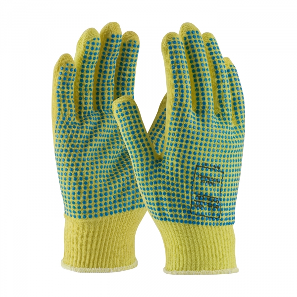 PIP Kut-Gard® Light Weight Kevlar® Glove w/ Double Sided PVC Dot Grip #08-K200PDD