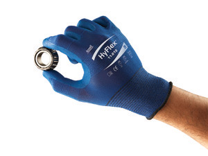 11818 Ansell® HyFlex® 11-818 FORTIX™ Blue Coated Protective Blue Nylon Spandex Knitted  Gloves