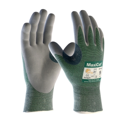 #18-570 PIP ATG® MaxiCut® Seamless Knit Engineered Yarn Glove with Nitrile Coated MicroFoam Grip on Palm, Knuckle & Fingers.