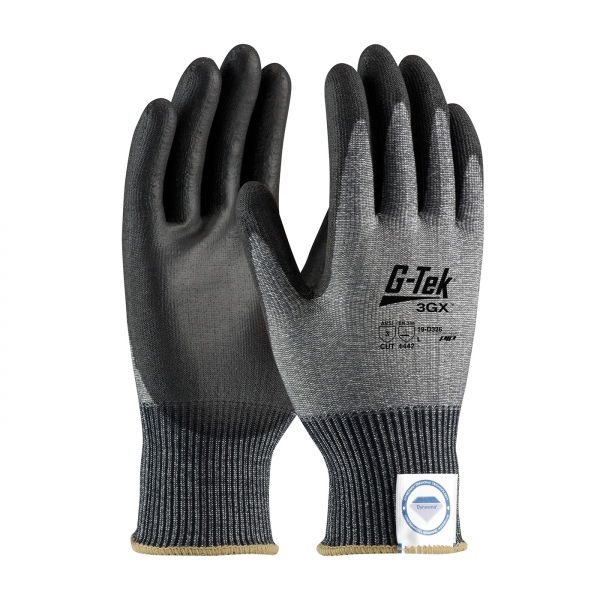#19-D326 PIP® G-Tek® 3GX® ECOSeries™ Dyneema® PU Coated A3 Cut Gloves