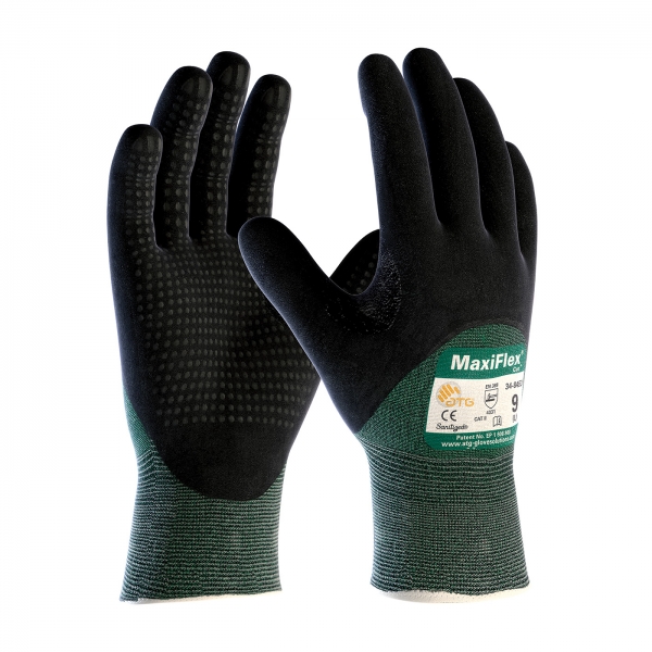 #34-8453 PIP® MaxiFlex® Cut™ Seamless Cut Resistant Gloves w/ Premium Nitrile Coated Micro-Foam Coated Palm, Fingers and Knuckles